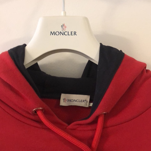 Men’s Authentic hooded moncler sweatshirt - Picture 2 of 2